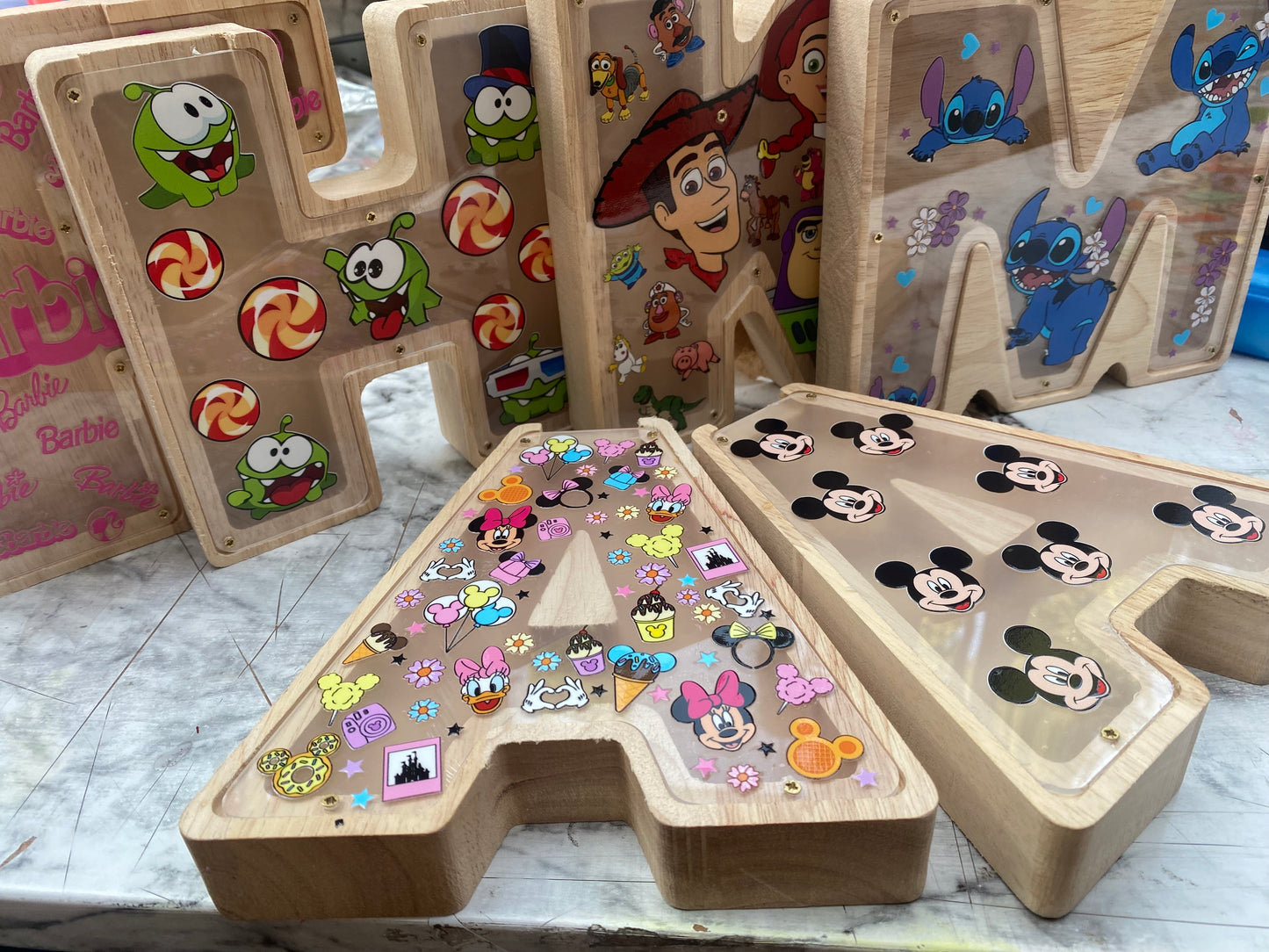 Personalised Letter Money Box