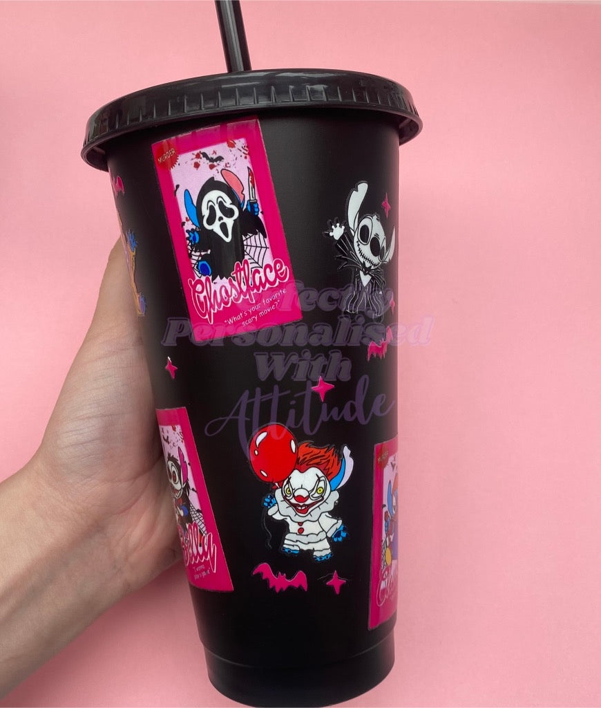 Stitch Horror Dolls Tumbler 👻
