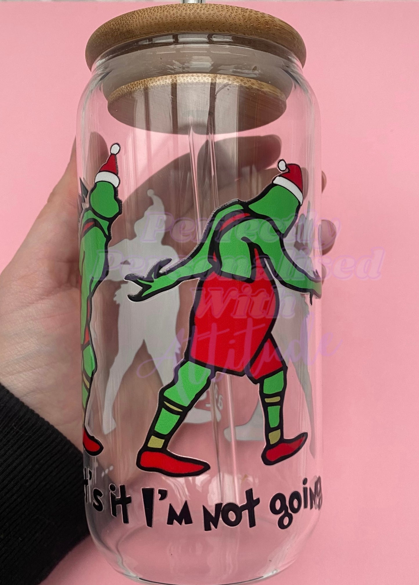 That’s it I’m not going! Glass 💚