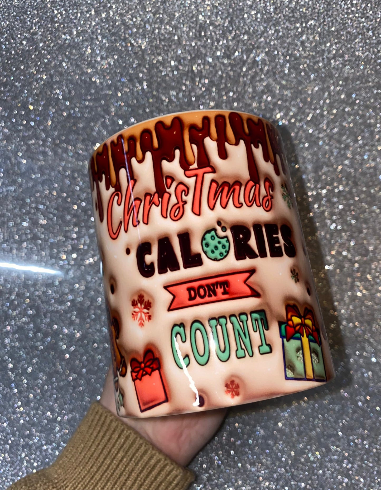 Christmas Calories Don’t Count Mug🍪