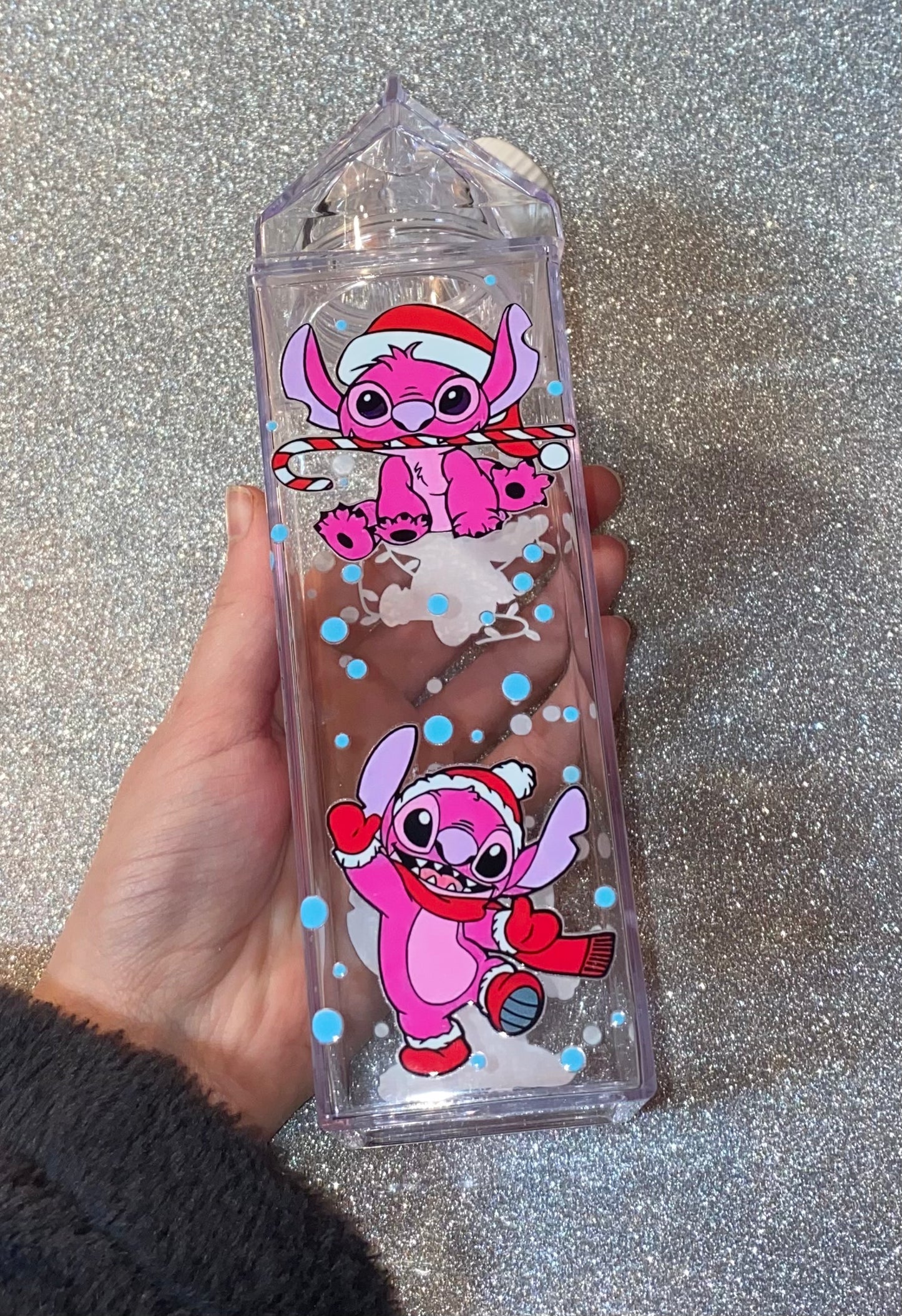 Angels Christmas Water Bottle🩷