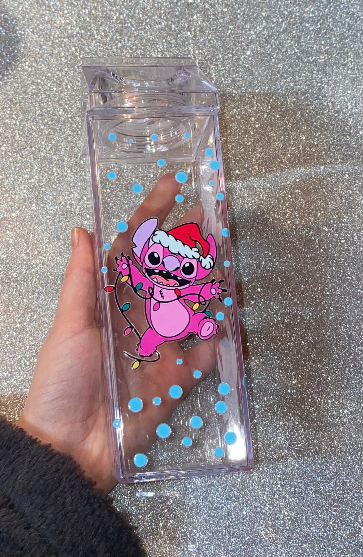 Angels Christmas Water Bottle🩷