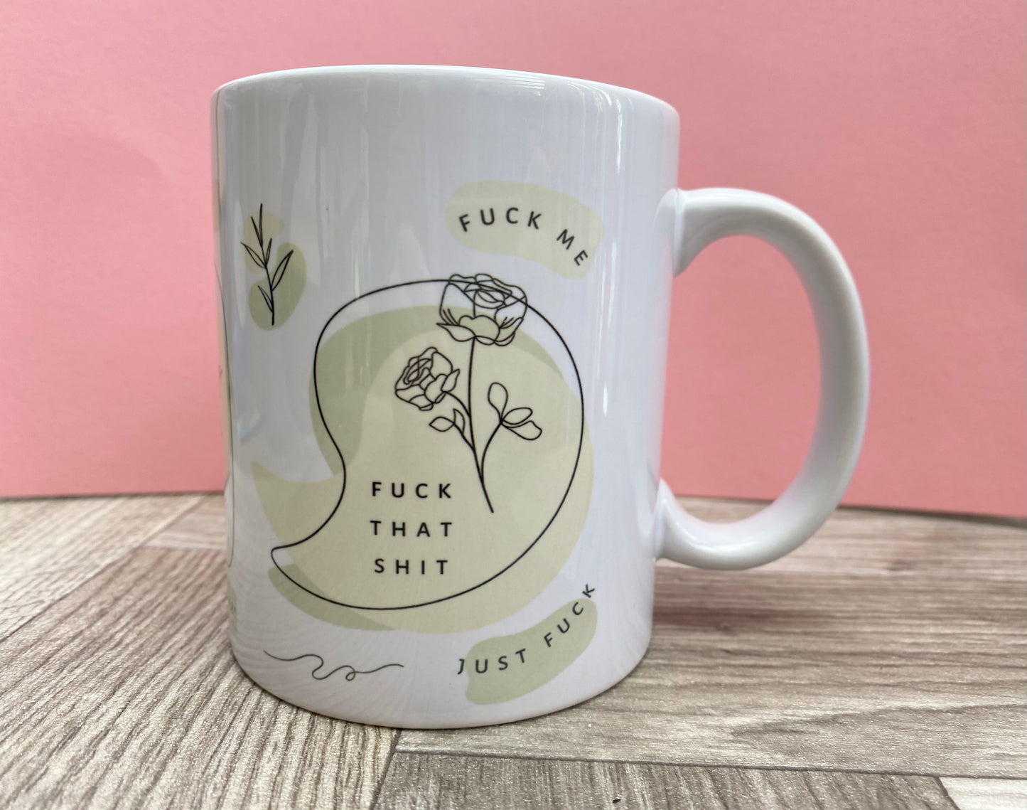 My doing my f*cking best mug ✨