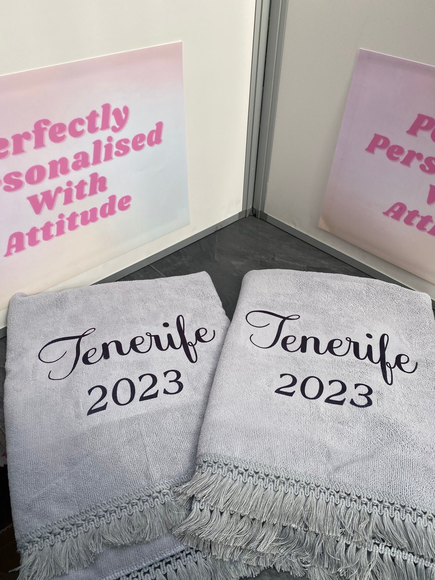 Personalised Beach Towel
