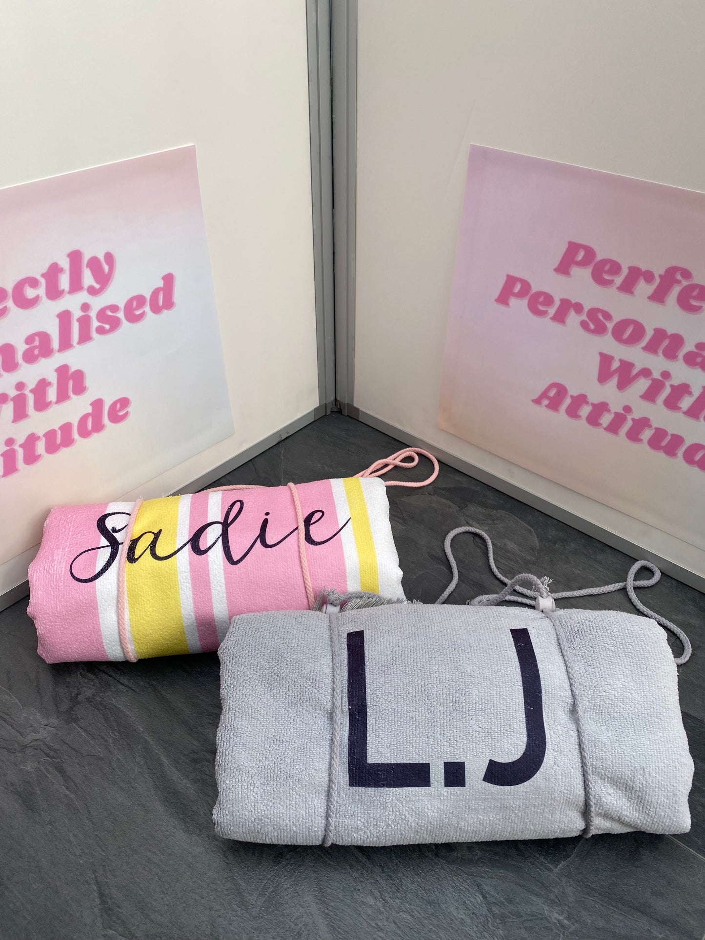 Personalised Beach Towel