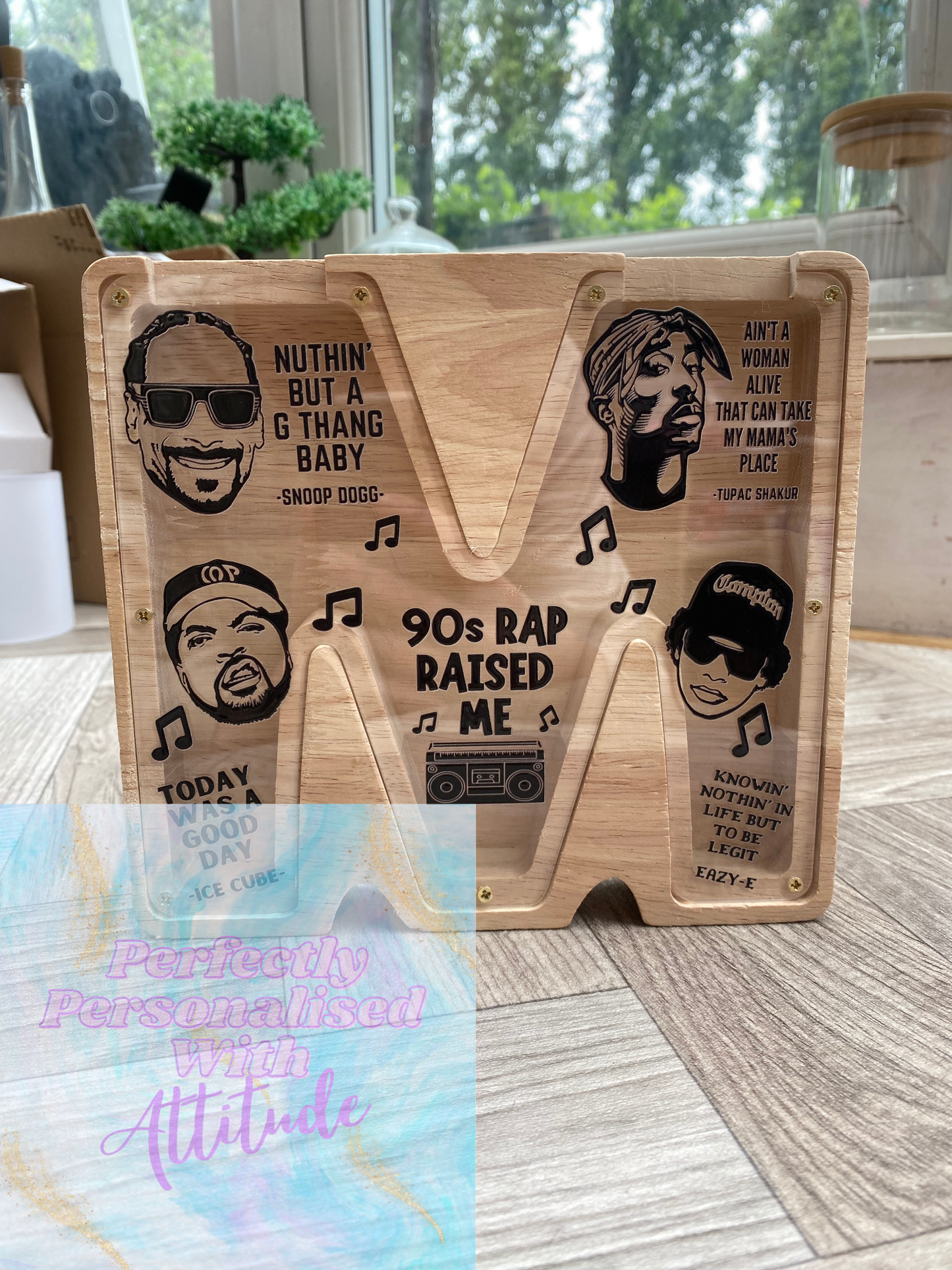 Personalised Letter Money Box
