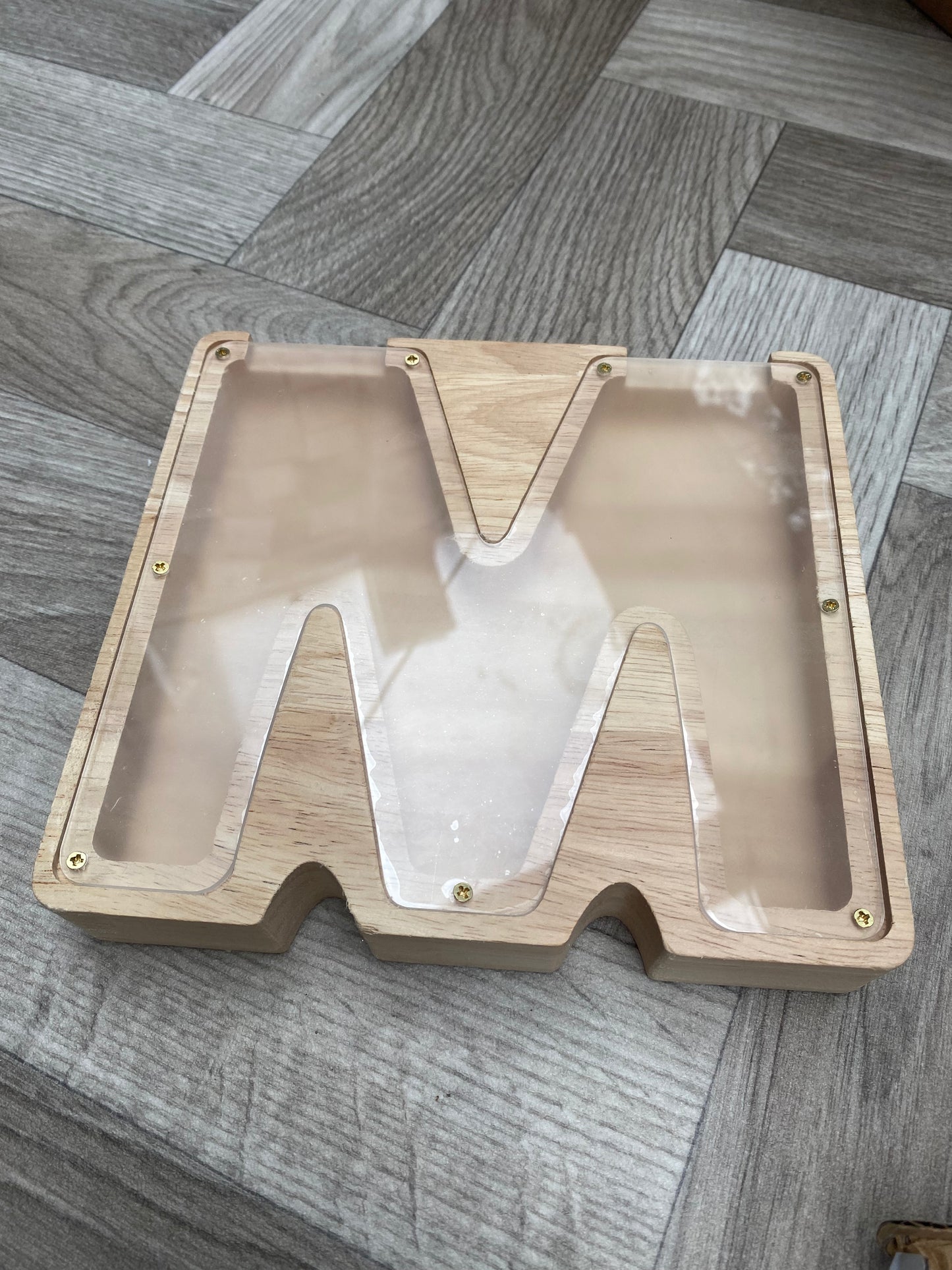 Personalised Letter Money Box