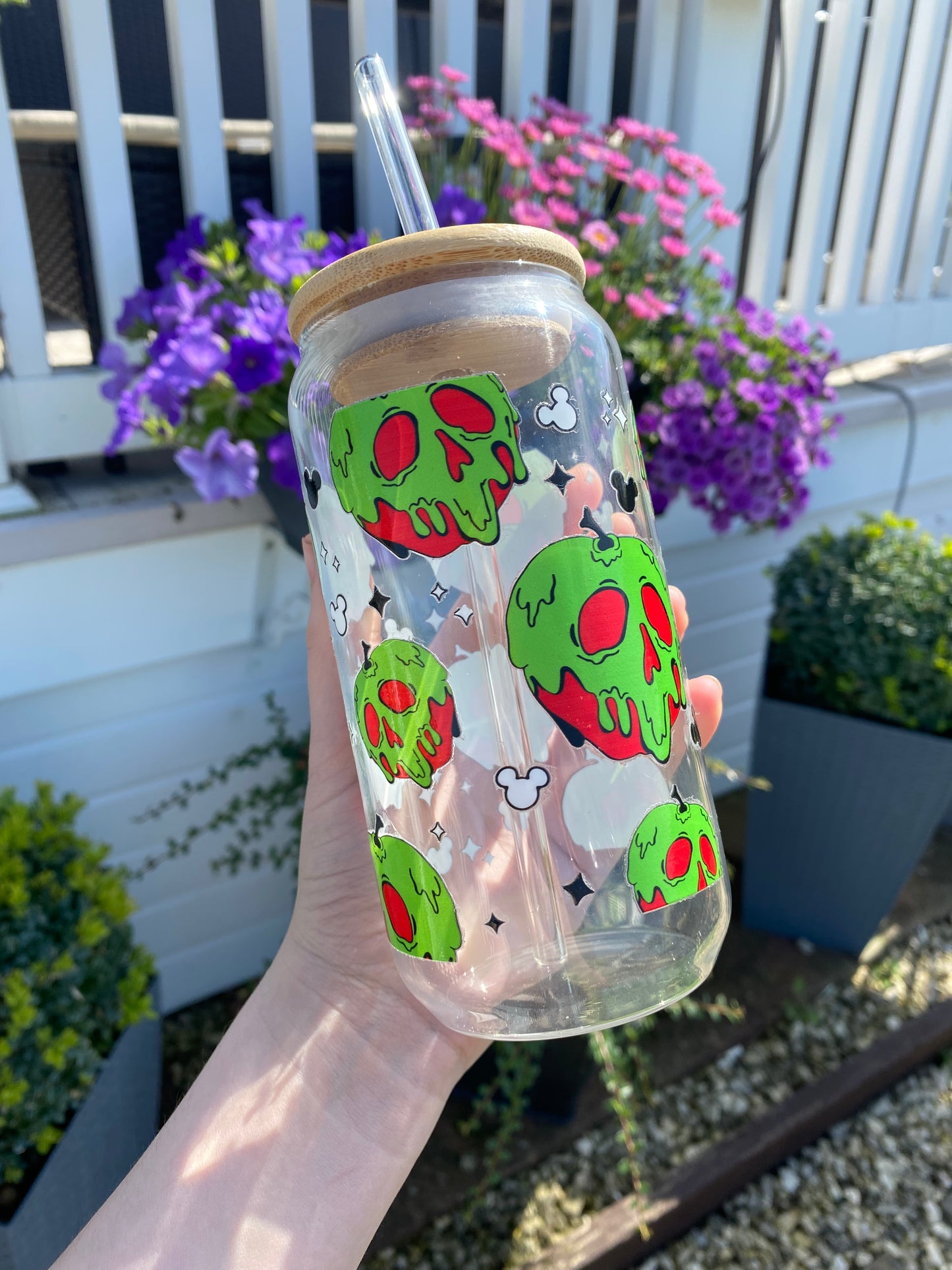 Poison Apple Glass With A BambooLid