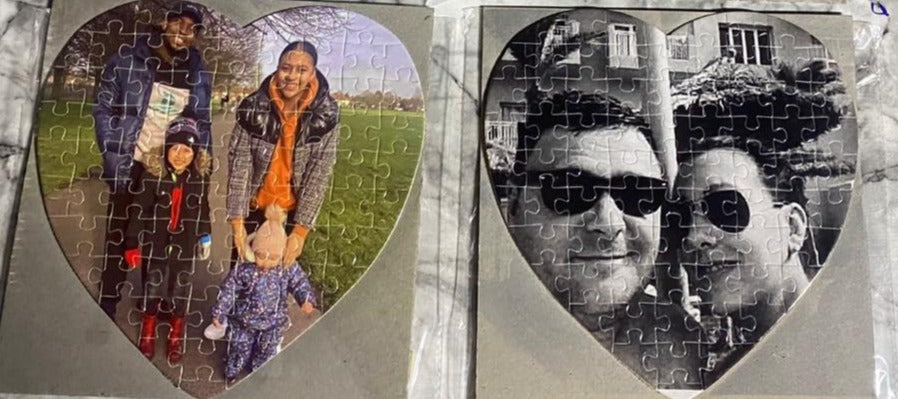 Personalised Heart puzzle