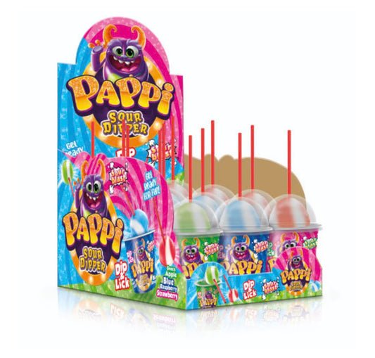 Pappi Sour Powder Candy Dipper