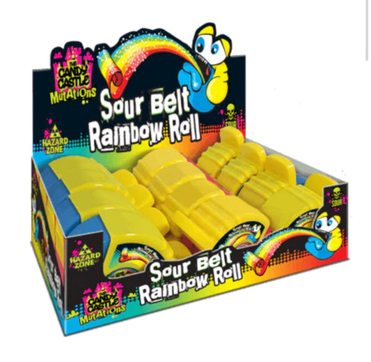 The Candy Castle Sour Belt Rainbow Roll