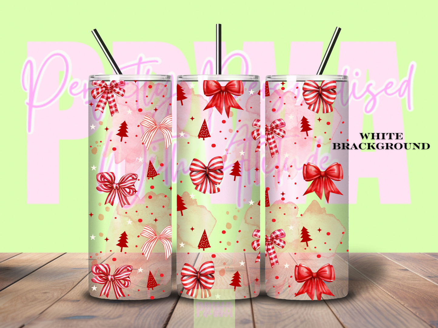 Red Bows 20oz Tumbler