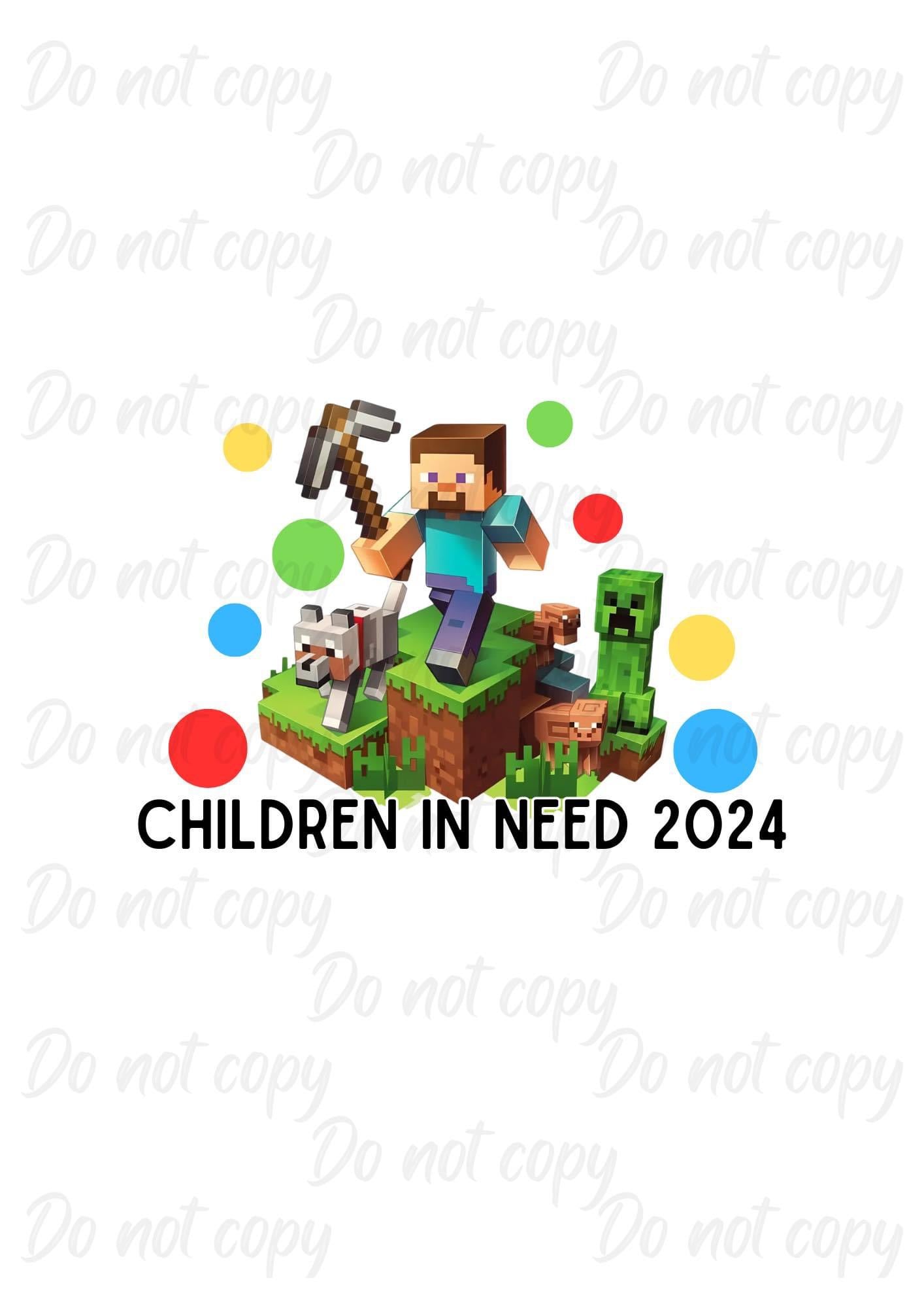 Children In Need 2024 T-Shirts