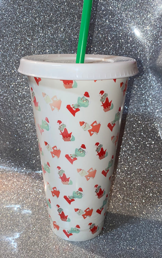 Grinch Tumbler Colour Changing