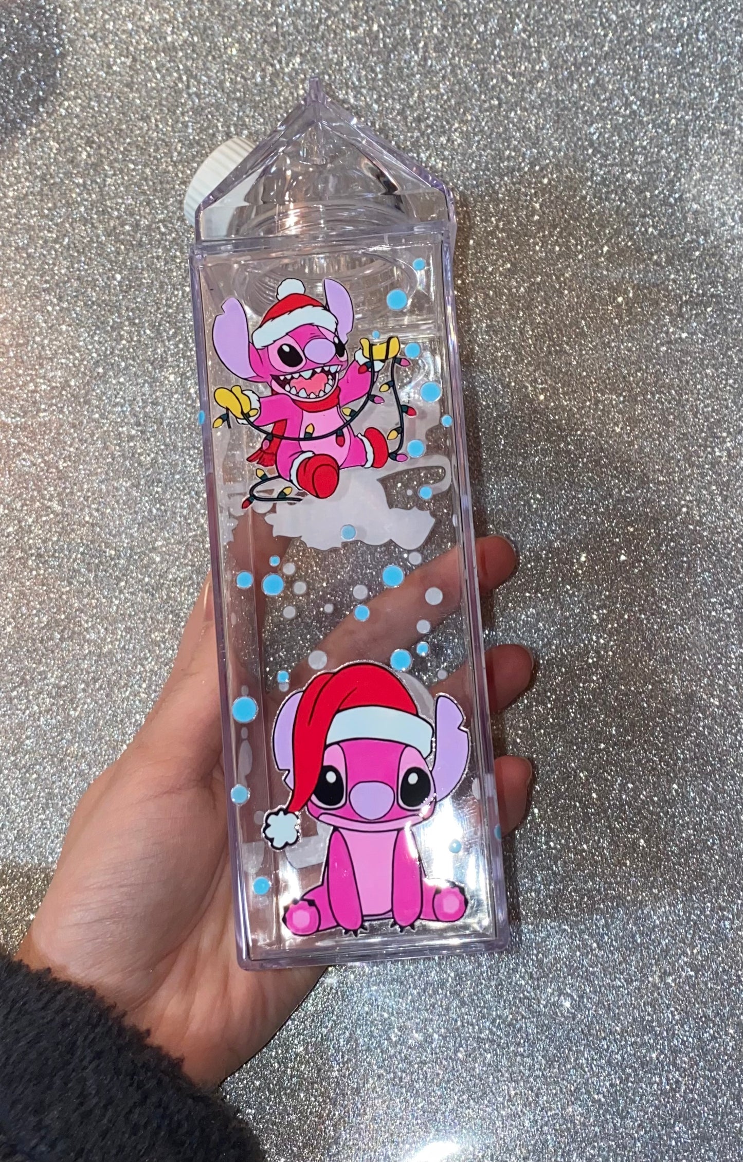 Angels Christmas Water Bottle🩷