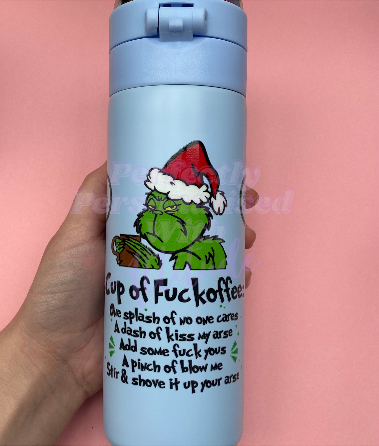 Cup Of F*ckoffee Flask🫶🏻💚